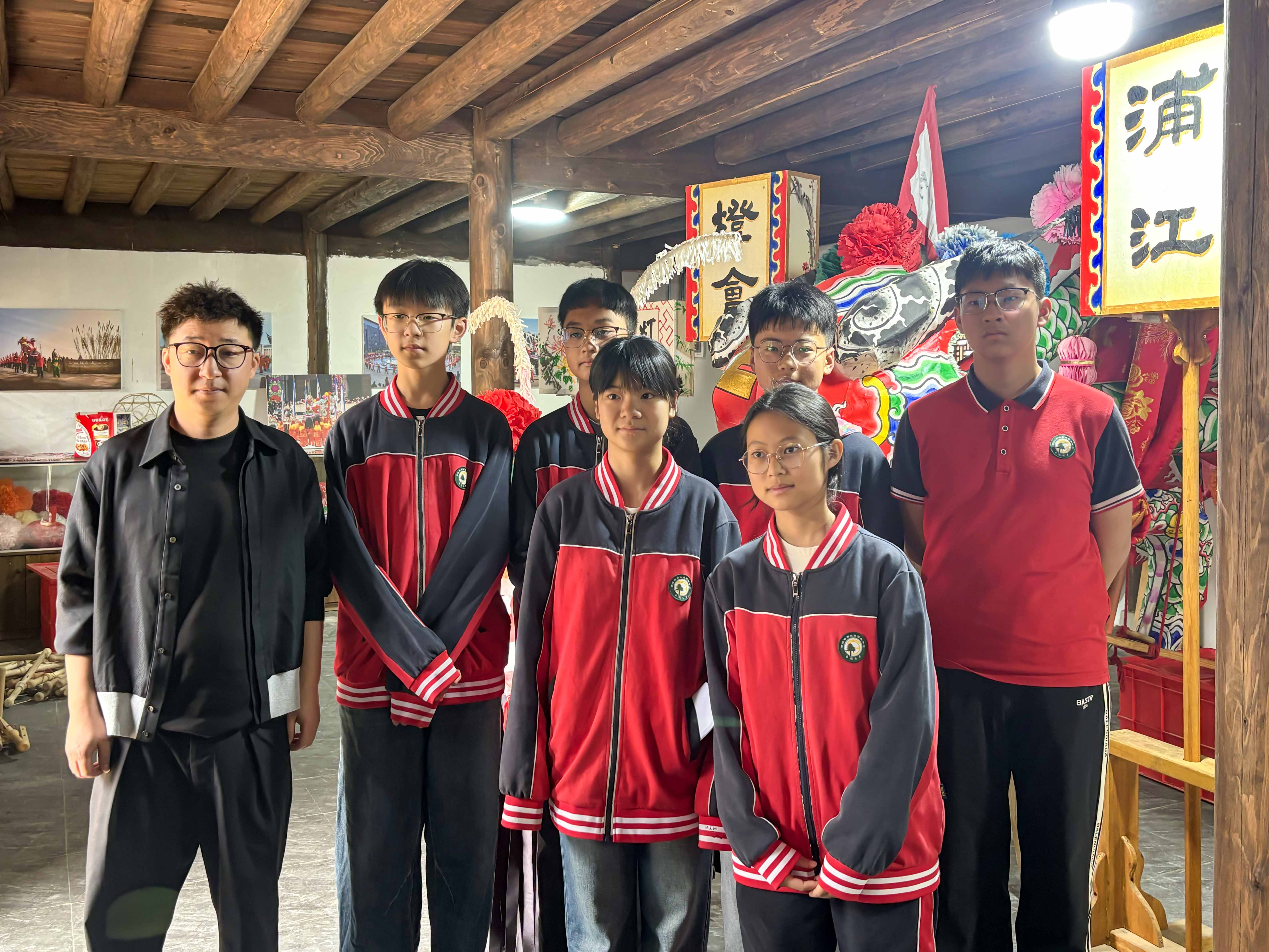 浦江县堂头中学板凳龙专项培训